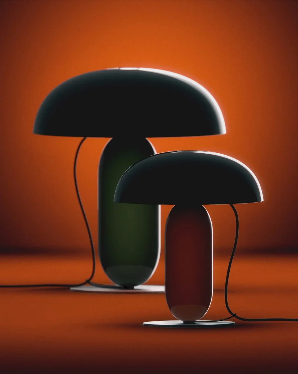 Marset Gambosa tafellamp sfeerbeeld schaduw