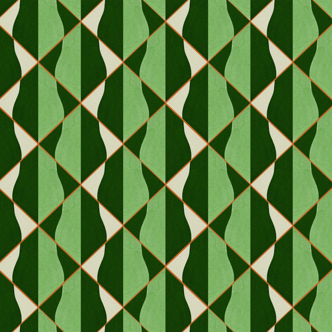 Mind the Gap behang Onde Verde WP30203