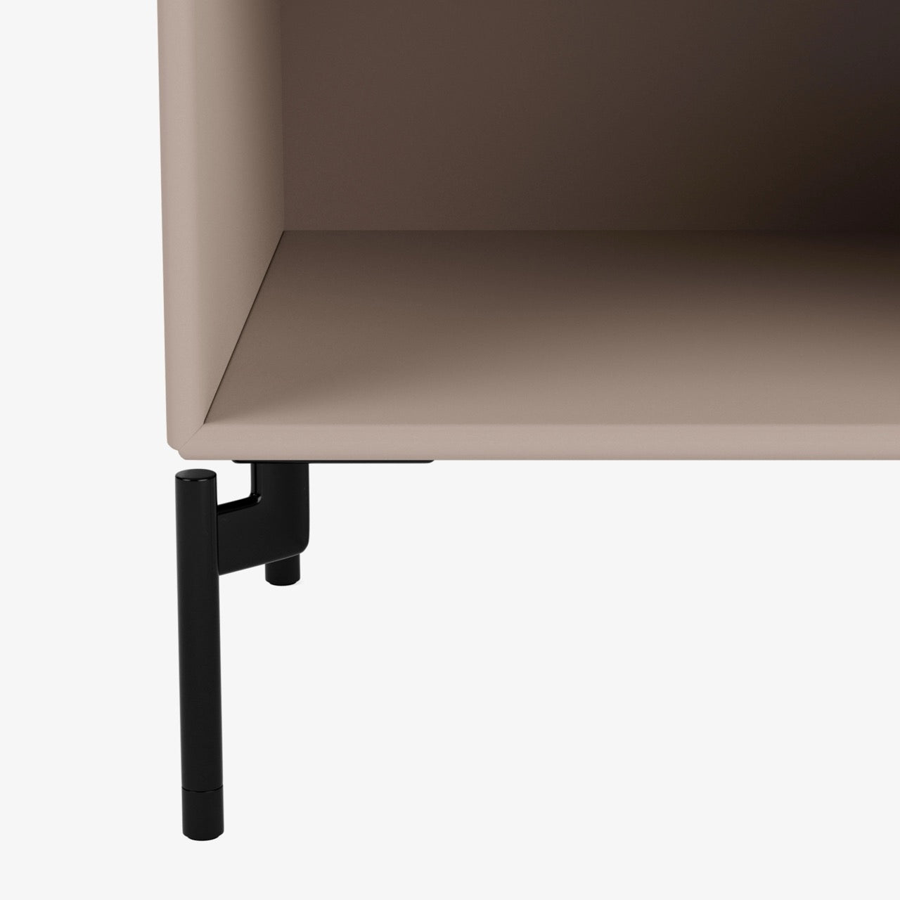 Montana MB126 poten set van 4 Black - mat zwart