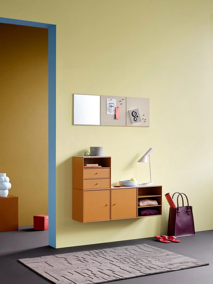 Montana Mini wandkast 1006 with two drawers