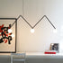 Nemo Dabliu Globe hanglamp zwart/wit