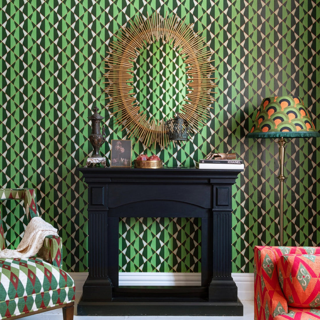 Mind the Gap behang Onde Blu WP30202