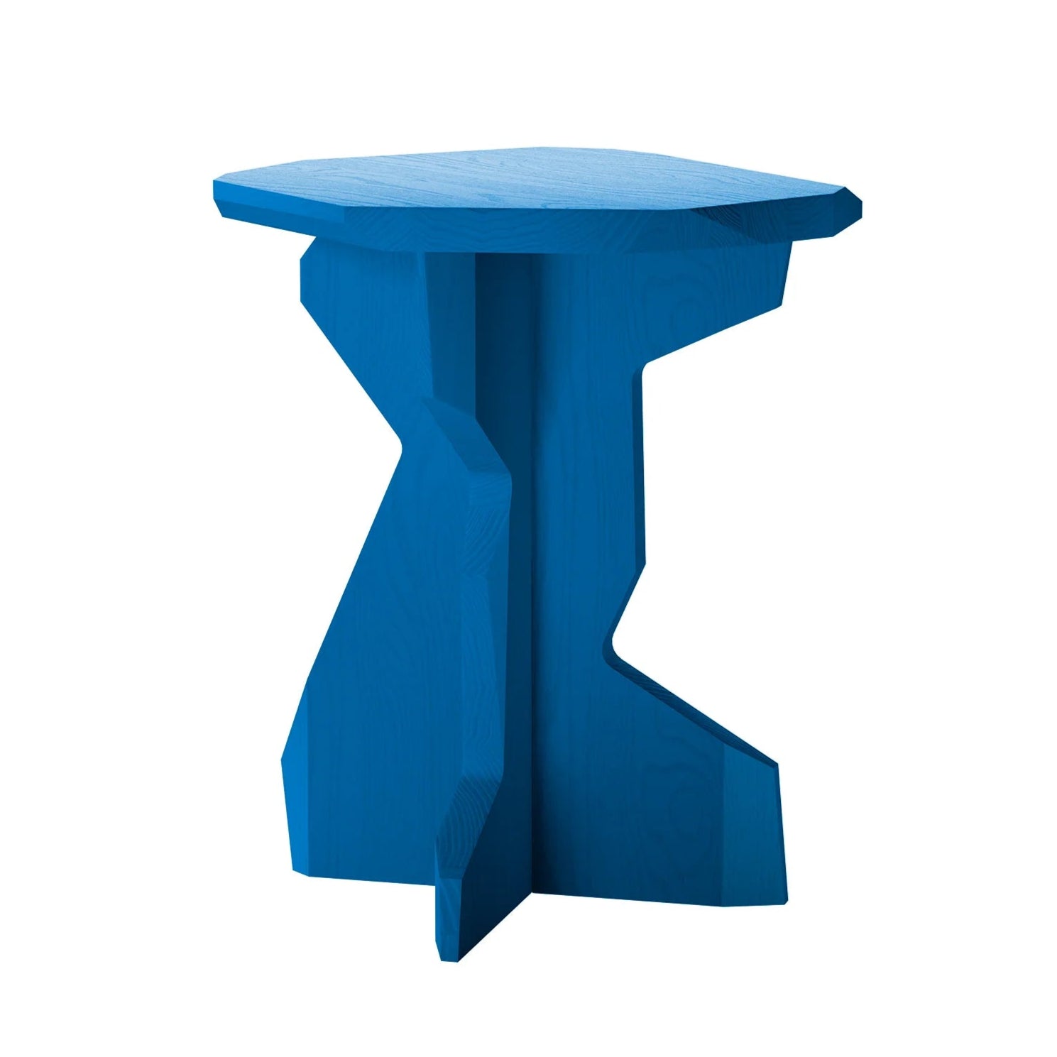 OUT Fels stool kruk/bijzettafel blauw