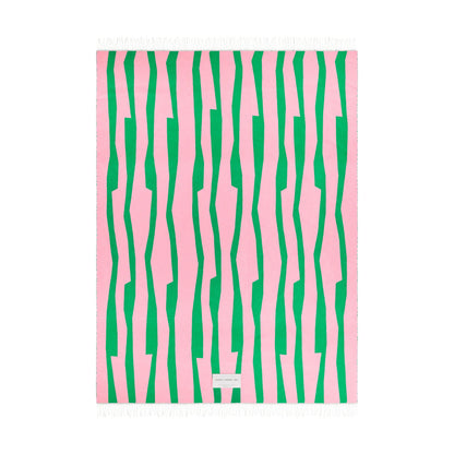 OUT Seidel plaid groen roze