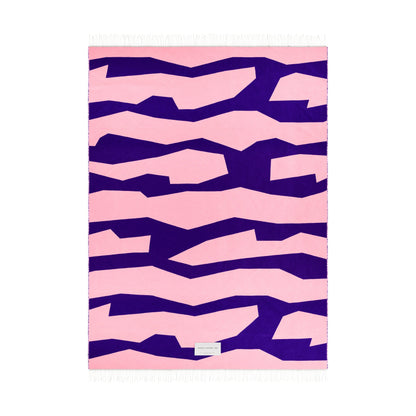 OUT Seidel plaid blauw roze