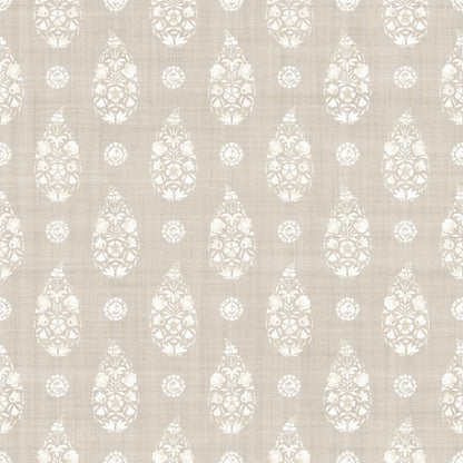 Coordonné behang Paisley Taupe B00328