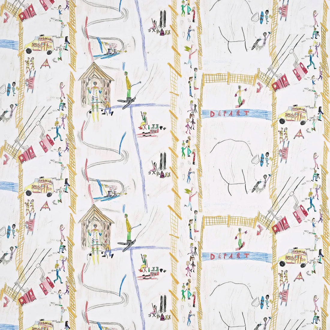 Pierre Frey behang La Competition de Talia FP817001