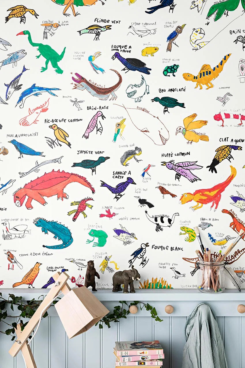 Pierre Frey behang Encyclopedie Multicolore FP818001