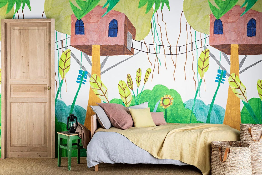 Pierre Frey behang Pierre Frey behang La Cabane de Martin Prairie FP823001