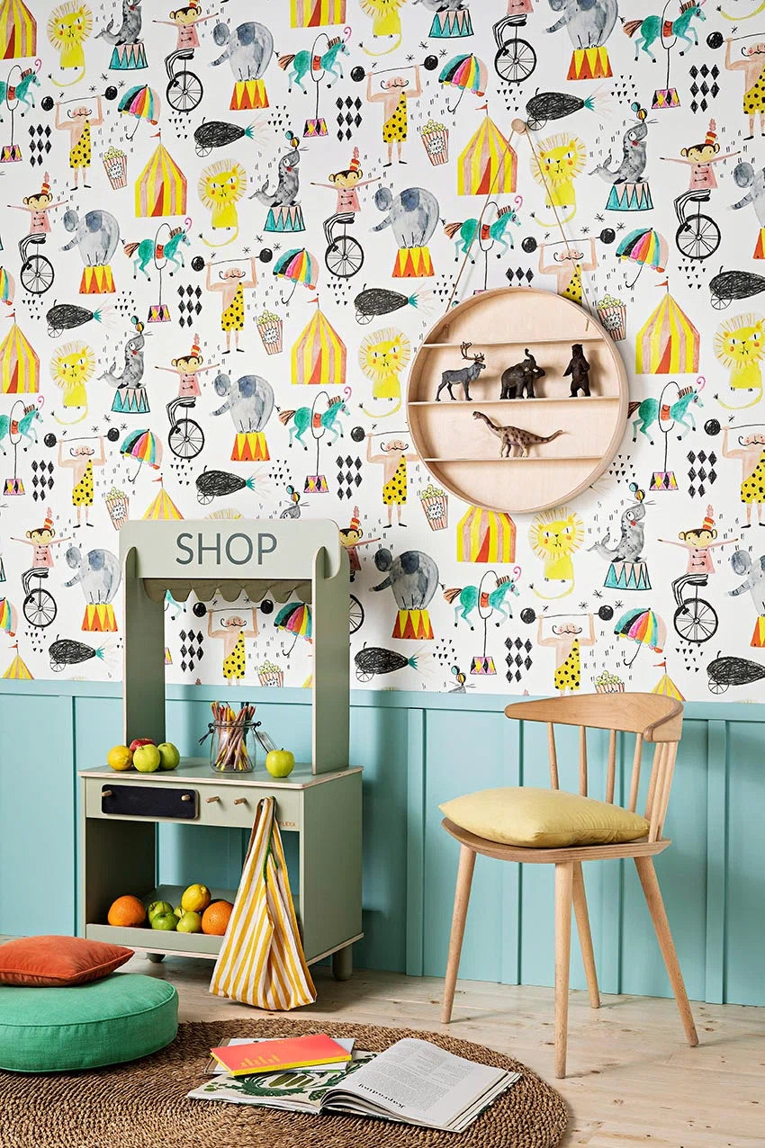 Pierre Frey behang Pop Corn Multicolore FP828001