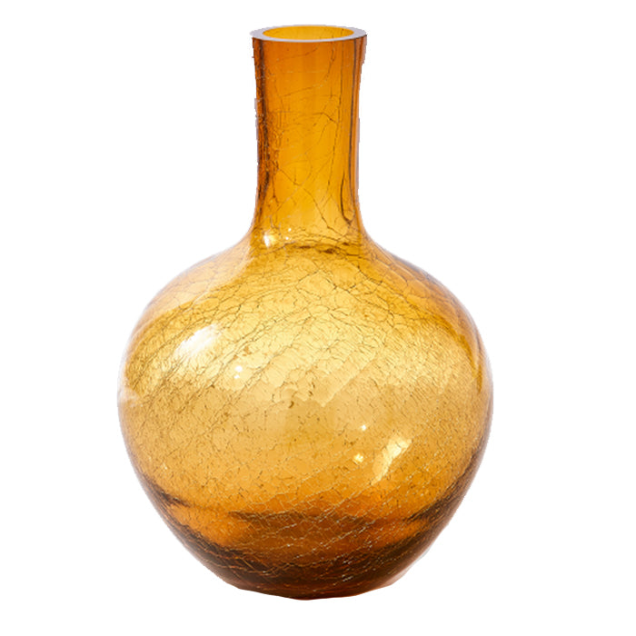 Pols Potten Crackled glass ball body vase