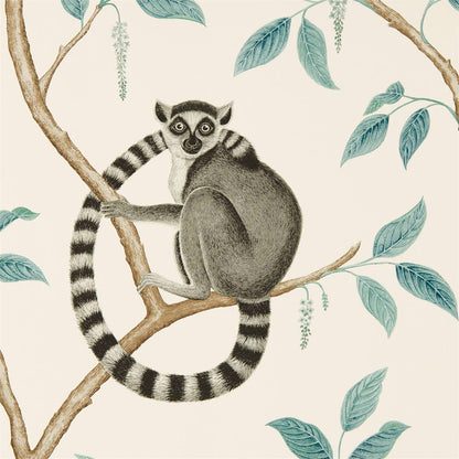 Sanderson Ringtailed Lemur Stone Eucalyptus 216665