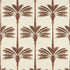 Schumacher A Palm Is A Palm Sisal behangbekleding Chocolate Meets Tobacco 5016960