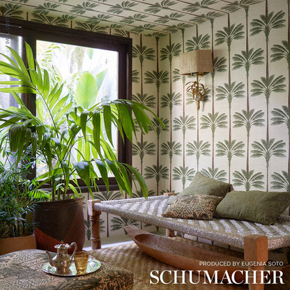 Schumacher A Palm Is A Palm Sisal close-up