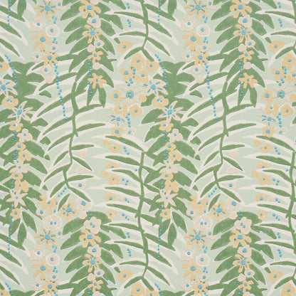 F. Schumacher Ashbee Botanical behang Aqua 5016250