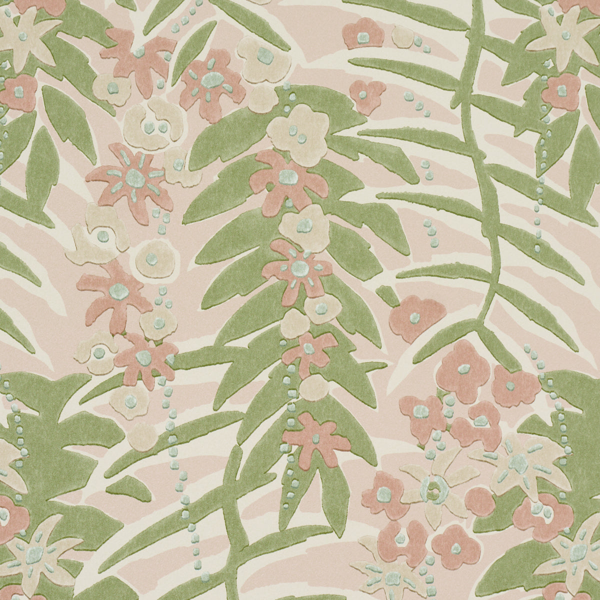 F. Schumacher Ashbee Botanical Petal sfeerbeeld