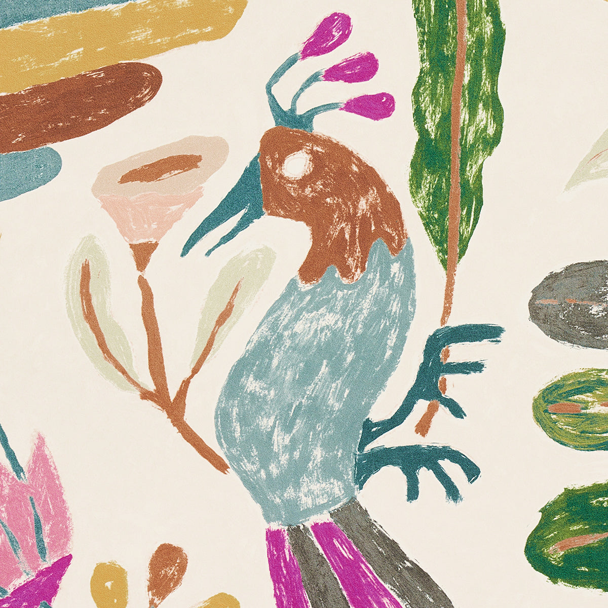 Schumacher Canopy Multi Birds detailfoto