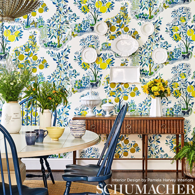 Schumacher Citrus Garden Panel Pool volledig paneel