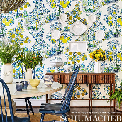 Schumacher Citrus Garden Panel Pool volledig paneel