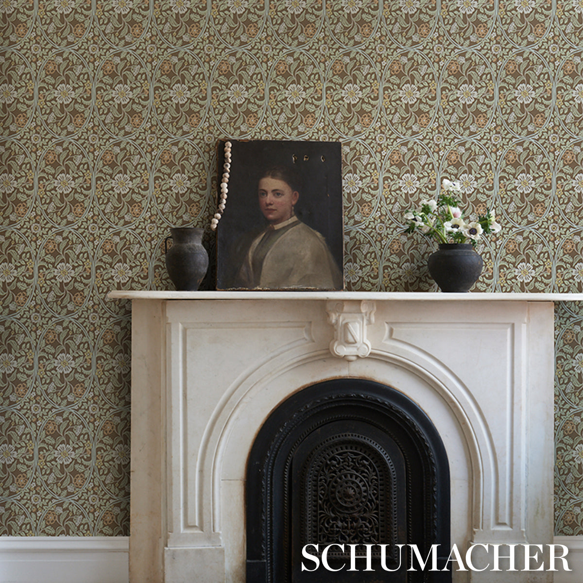 F. Schumacher Garden Guild Sage sfeerbeeld 3