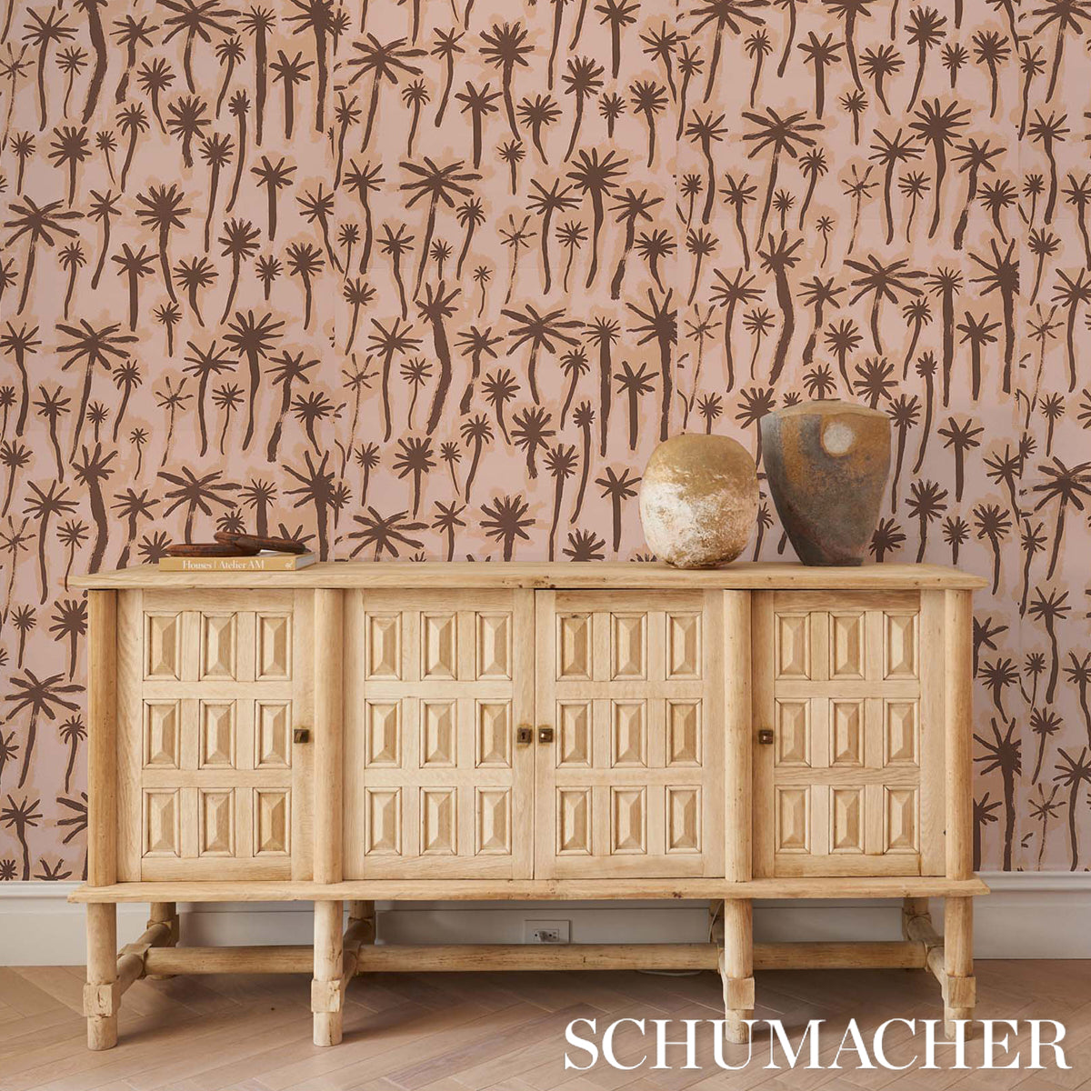 F. Schumacher Palmitas Coral sfeerbeeld 2