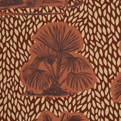 Schumacher Tropical Safari Print Sunset in Los Llanos detailfoto
