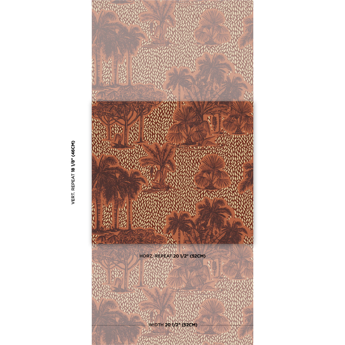 Schumacher Tropical Safari Print Sunset in Los Llanos sfeerbeeld