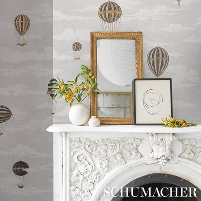 F. Schumacher Up Up And Away Grisaille sfeerbeeld 3