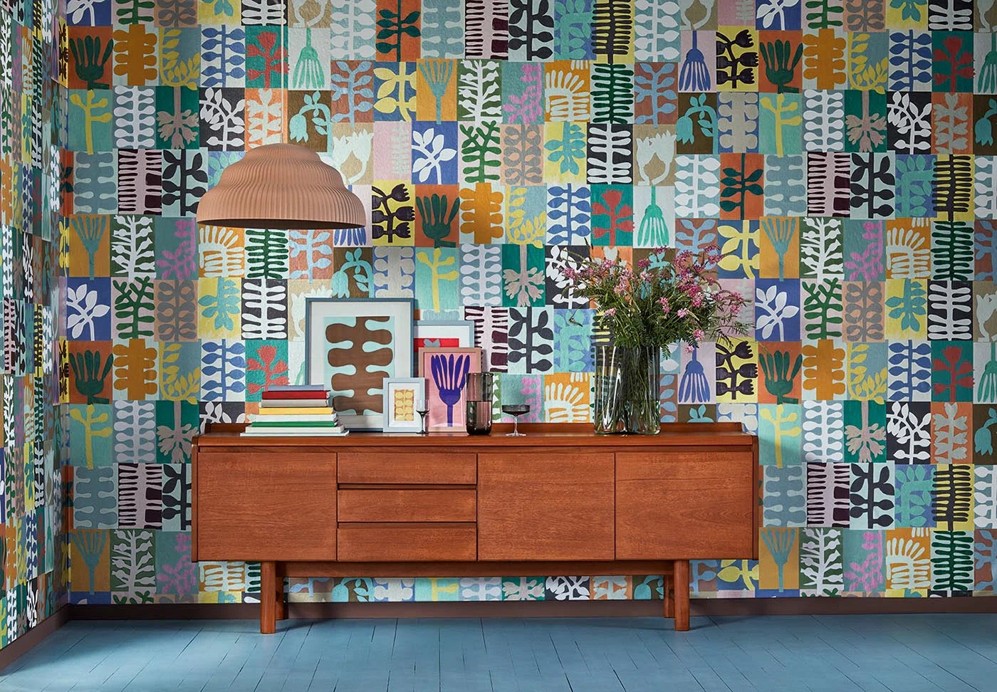 Pierre Frey behang Les Feuillages Boreal FP225001