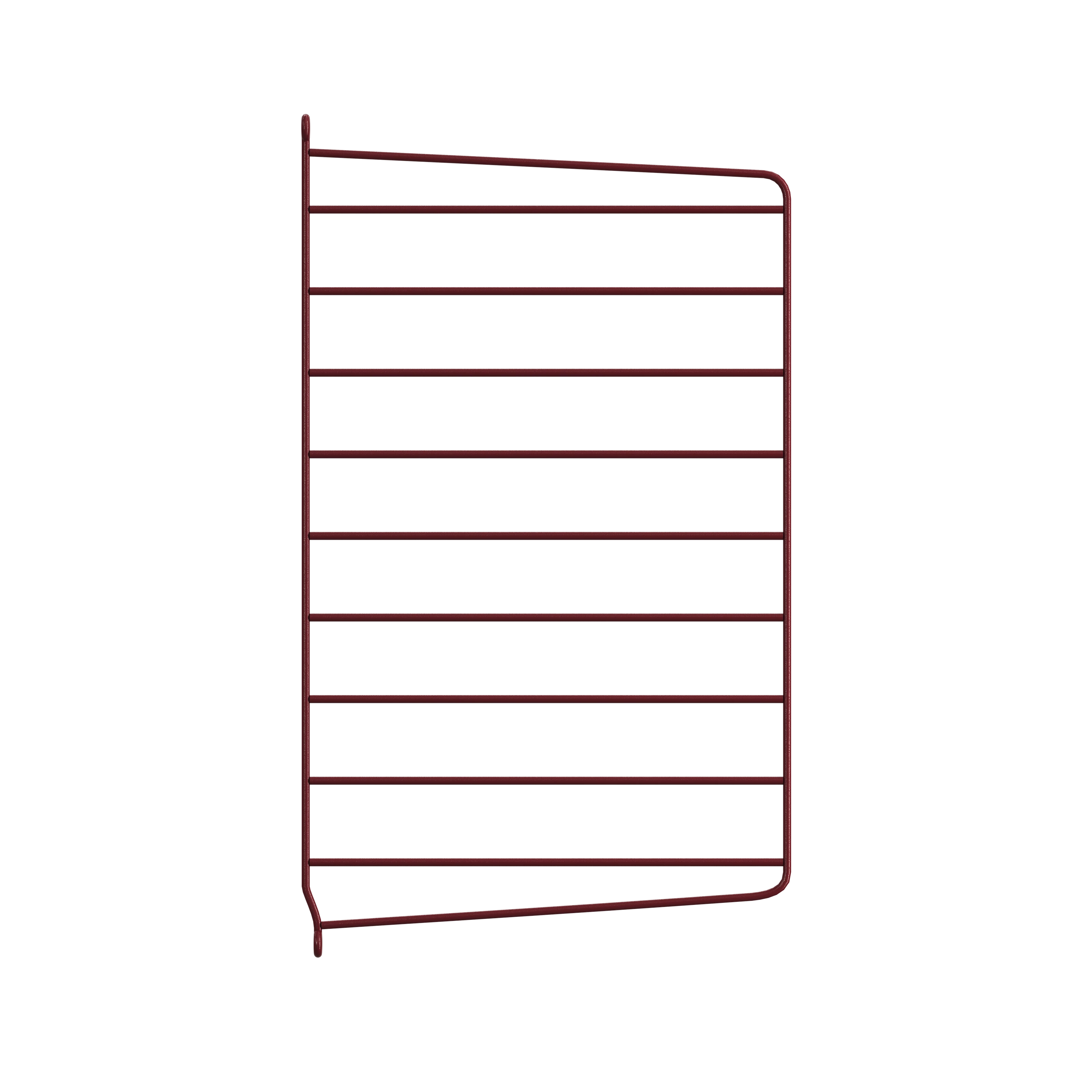 String Furniture wall panel 50x30 donkerrood