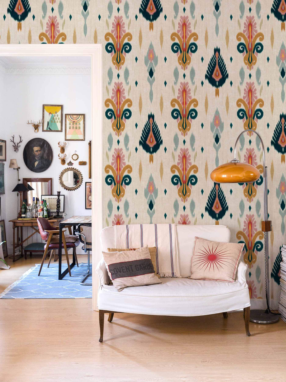 Coordonné behang Sumba Cream A00822