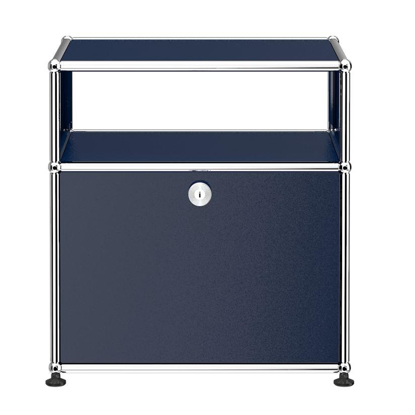 USM Haller nachtkastje M55 - Steel Blue