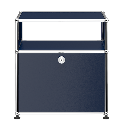 USM Haller nachtkastje M55 - Steel Blue