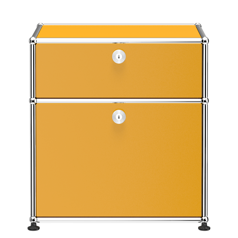 USM Haller nachtkastje M56 - Golden Yellow