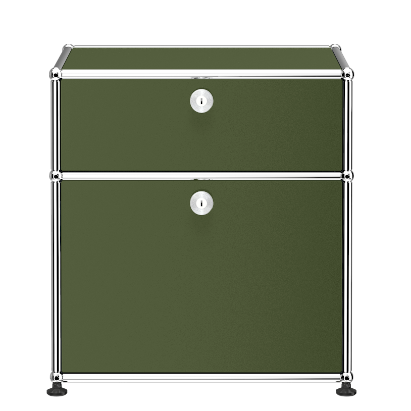 USM Haller nachtkastje M56 - Olive Green