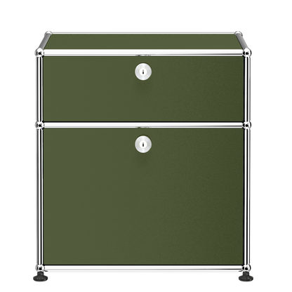 USM Haller nachtkastje M56 - Olive Green