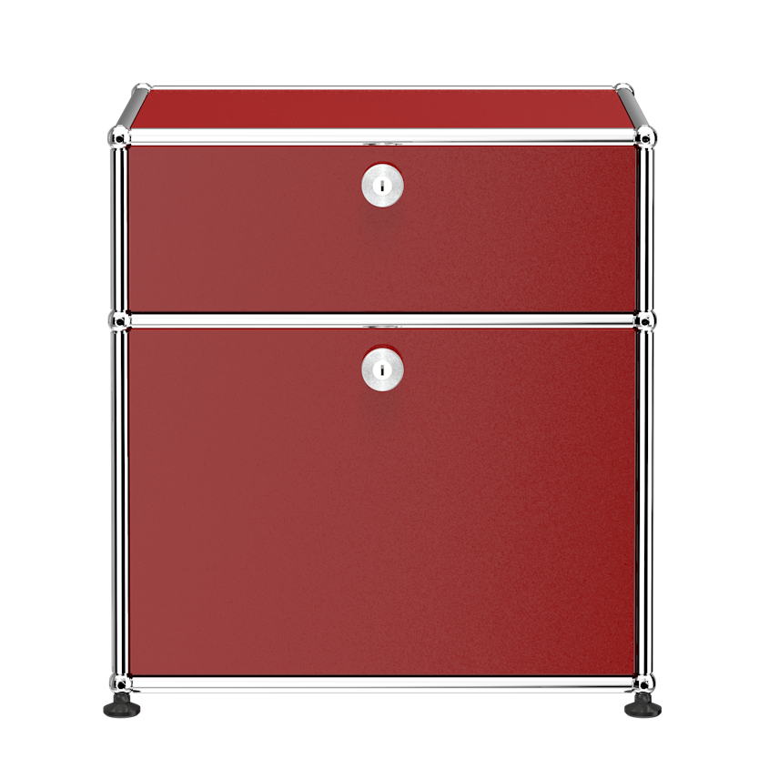 USM Haller nachtkastje M56 - Ruby Red