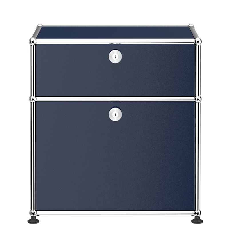 USM Haller nachtkastje M56 - Steel Blue
