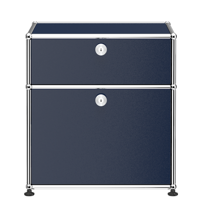 USM Haller nachtkastje M56 - Steel Blue