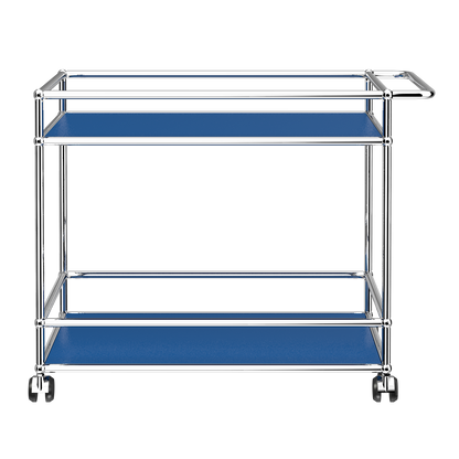 USM Haller Serving trolley - Gentian Blue