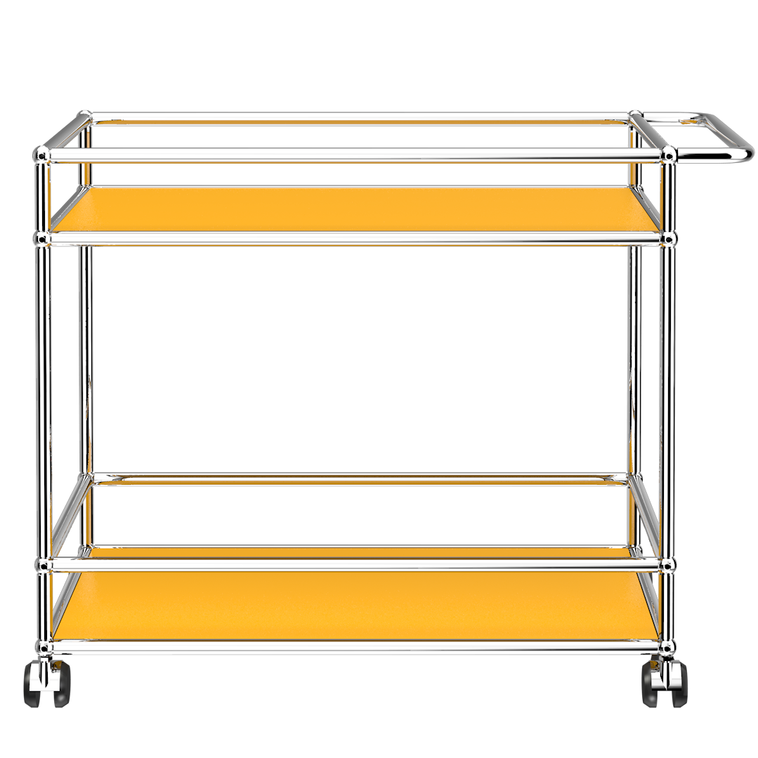 USM Haller Serving trolley - Golden Yellow