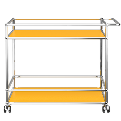 USM Haller Serving trolley - Golden Yellow