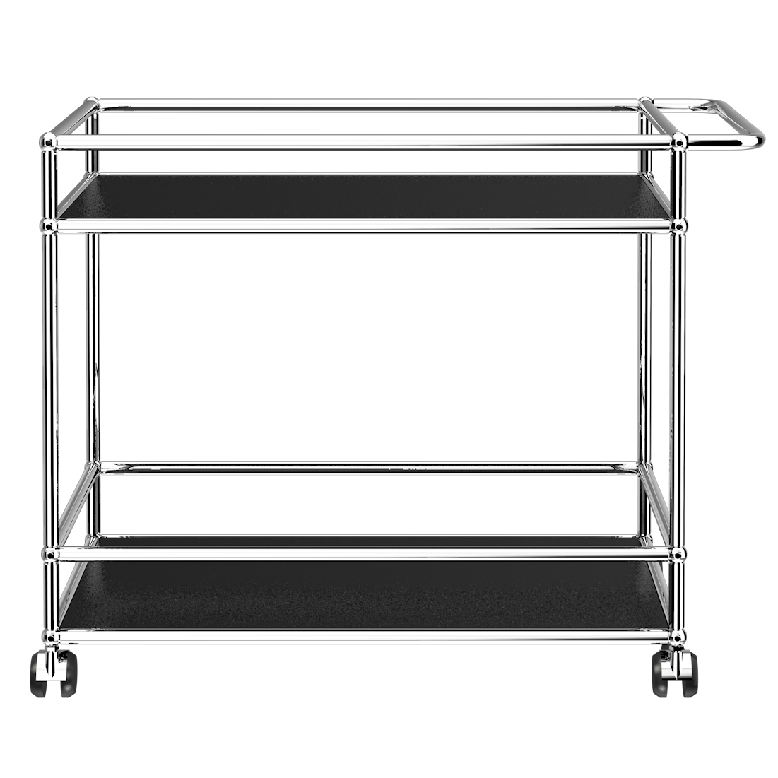 USM Haller Serving trolley - Graphite Black