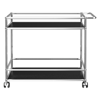 USM Haller Serving trolley - Graphite Black
