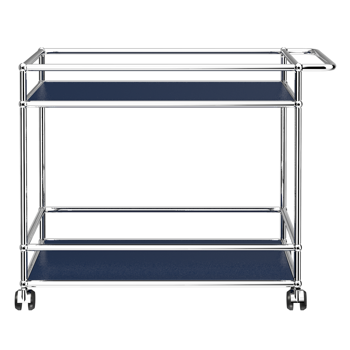 USM Haller Serving trolley - Steel Blue