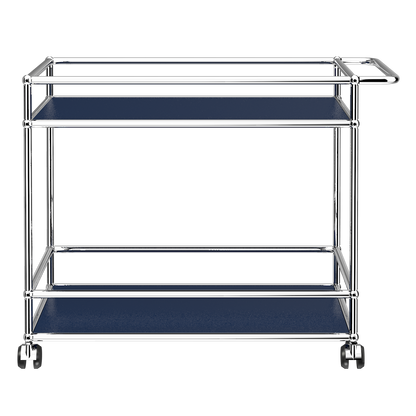 USM Haller Serving trolley - Steel Blue