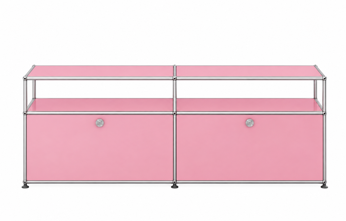 USM Haller tv-meubel special color pink