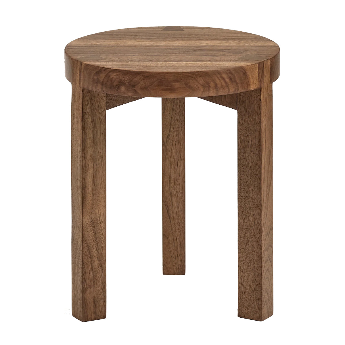 Valerie Objects stool walnut solid