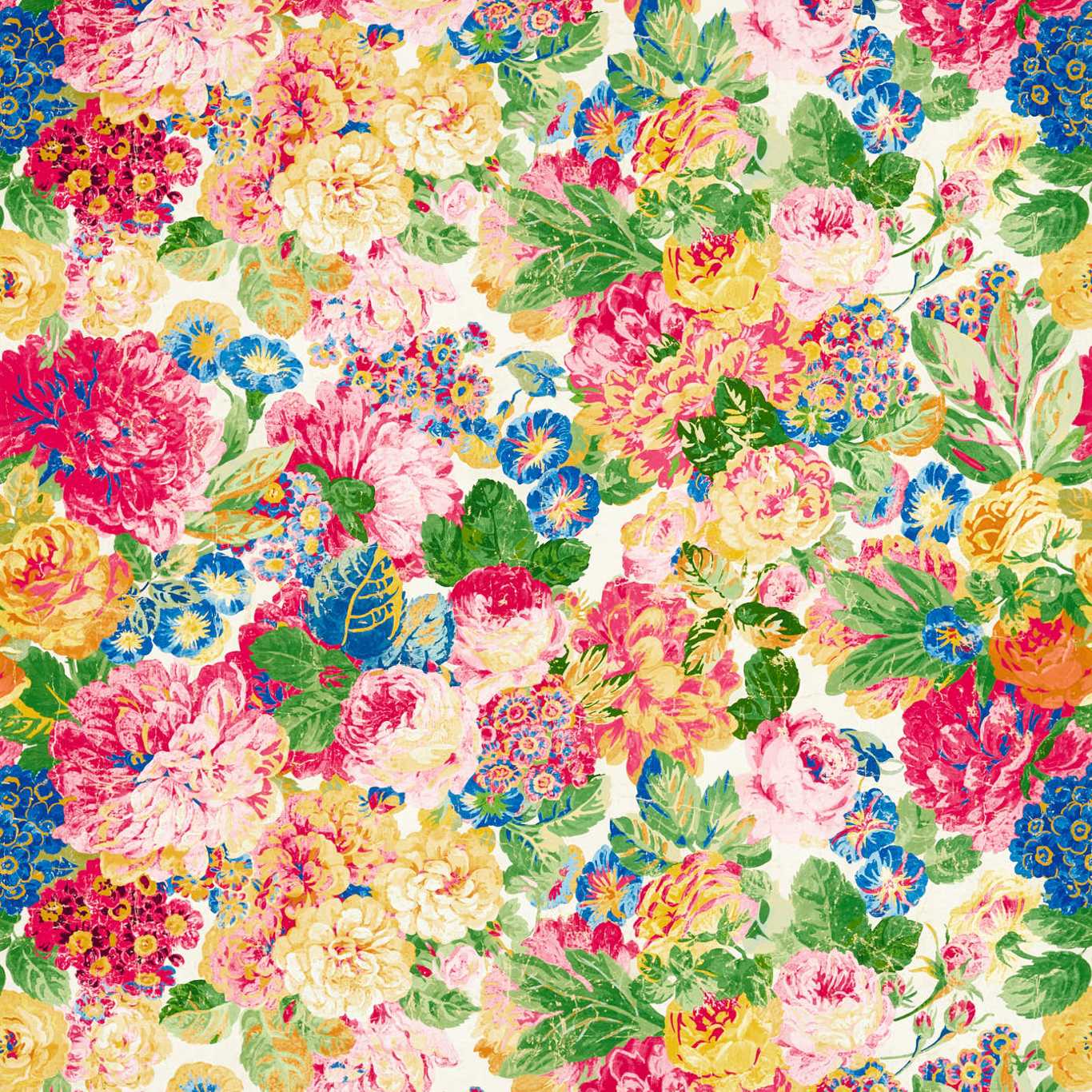 Sanderson very Rose and Peony Multi 217026