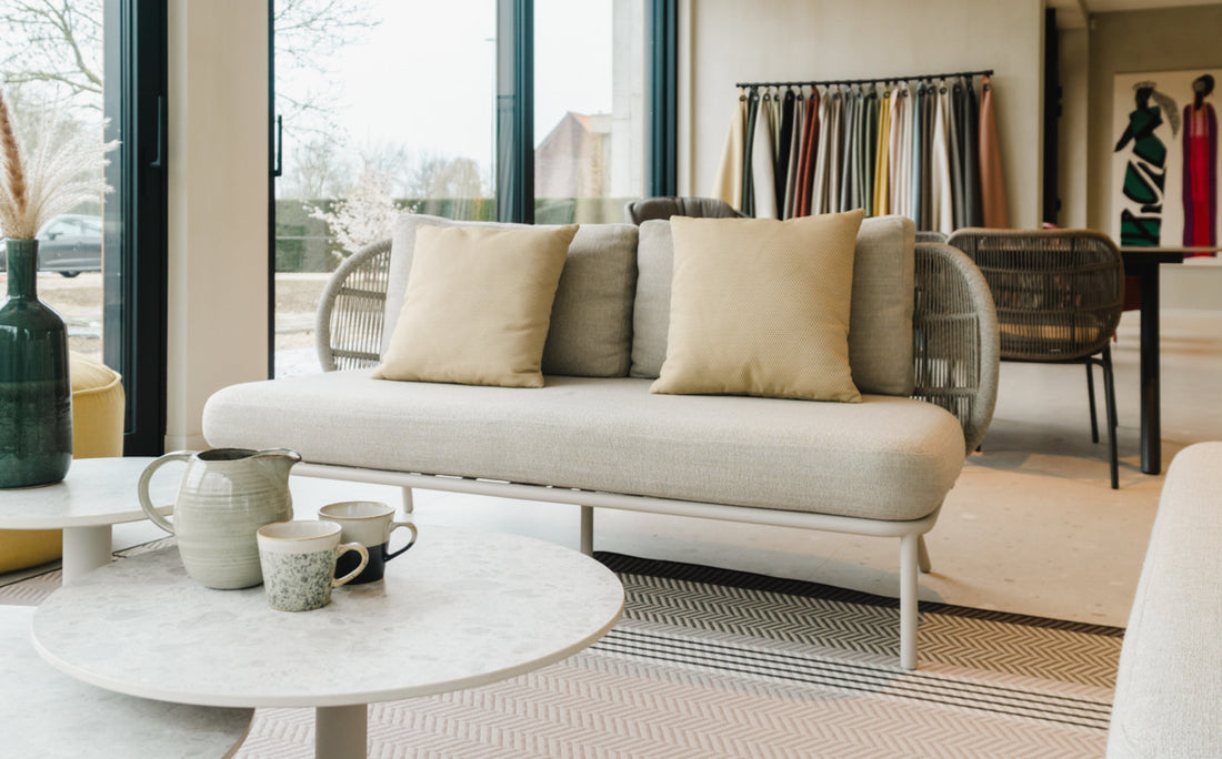 Vincent Sheppard Kodo deep sofa incl kussens sfeerafbeeldig